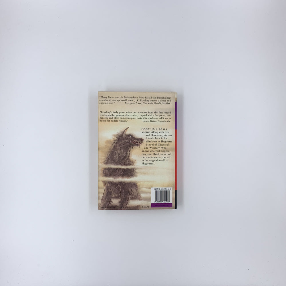 (Harry Potter #3) Harry Potter and the Prisoner of Azkaban - J.K. Rowling (hardcover)