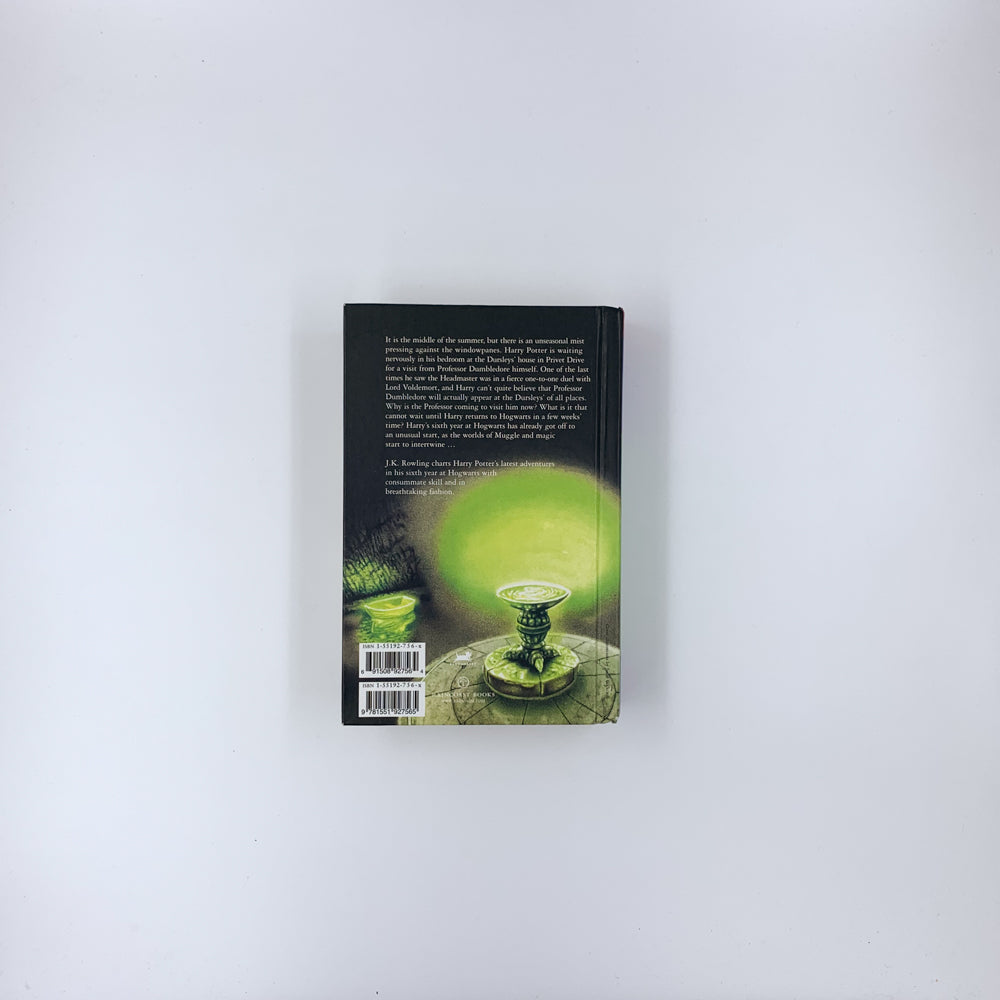 (Harry Potter #6) Harry Potter and the Half-Blood Prince - J.K. Rowling (hardcover)