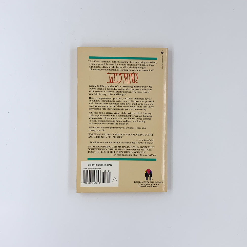 Esprit sauvage : Vivre la vie d'écrivain - Natalie Goldberg