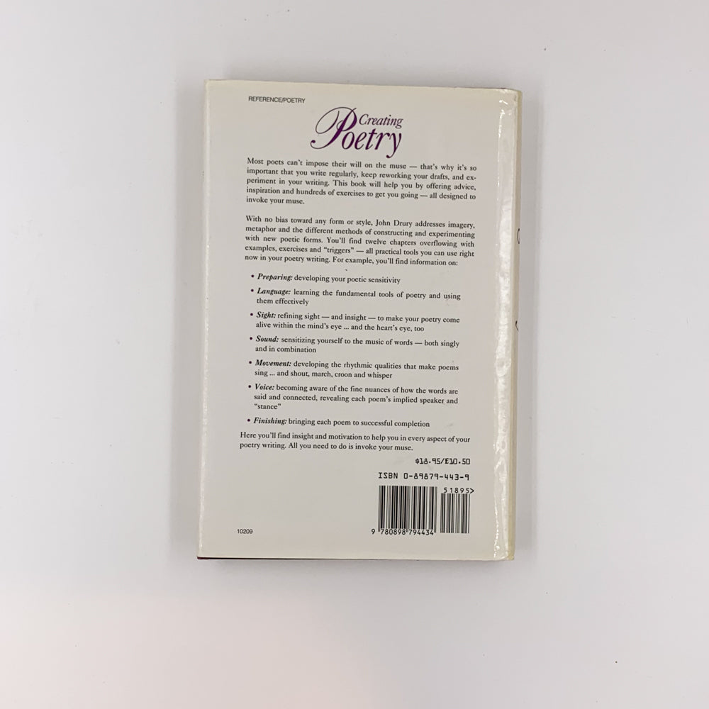 Créer de la poésie - John Drury