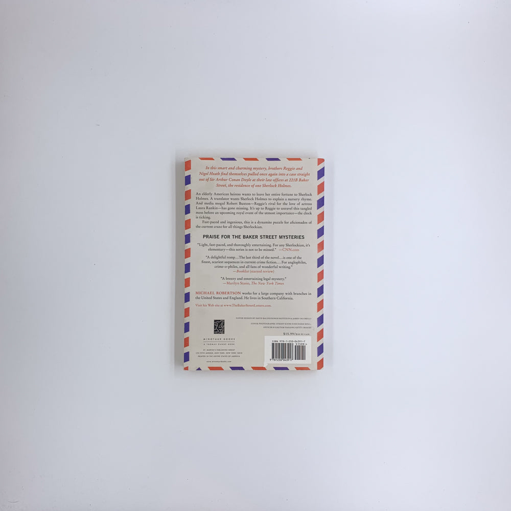 (Baker Street Letters #3) The Baker Street Translation - Michael Robertson