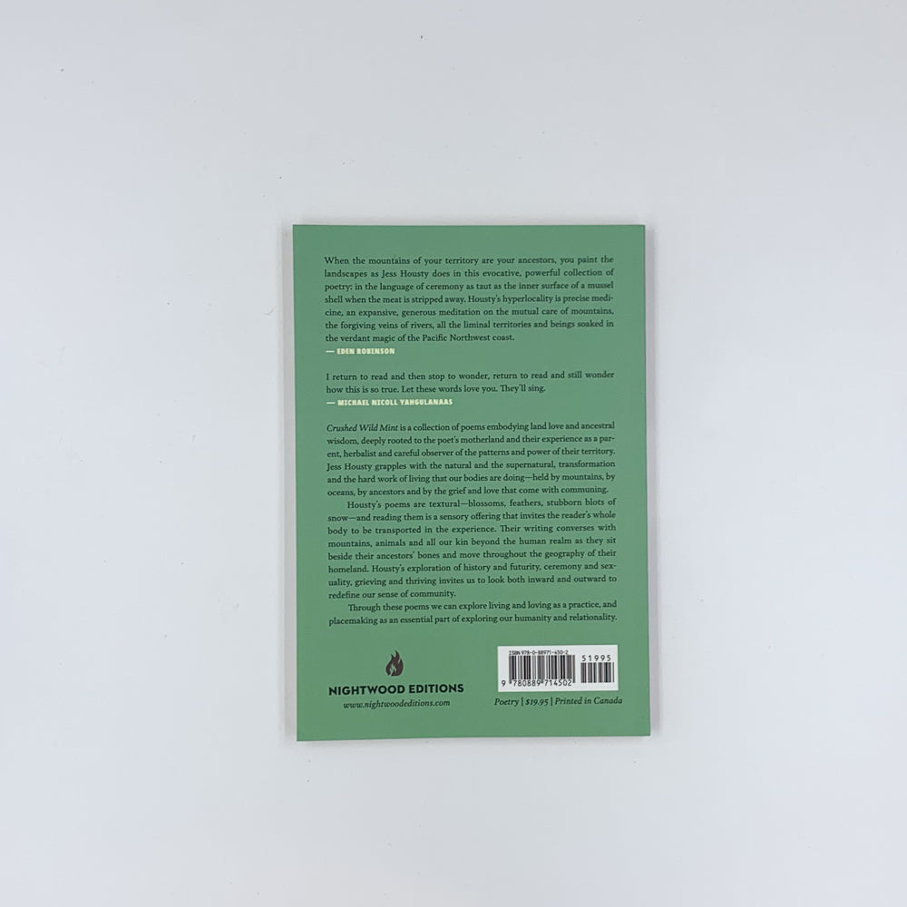 Crushed Wild Mint - Jess Housty