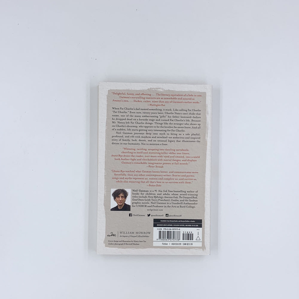 (American Gods #2) Anansi Boys - Neil Gaiman