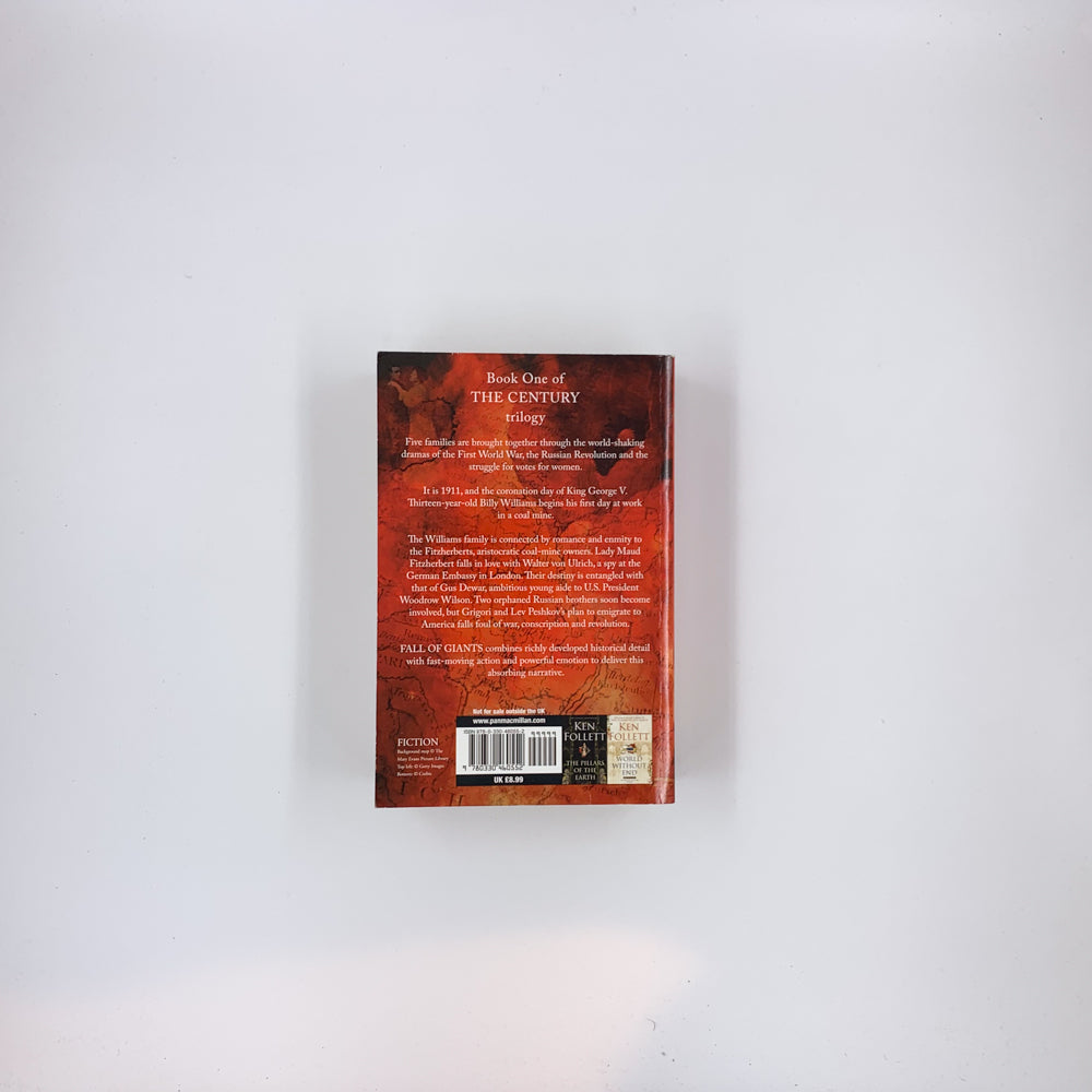 (The Century Trilogy #1) Fall of Giants - Ken Follett (UK Edition)
