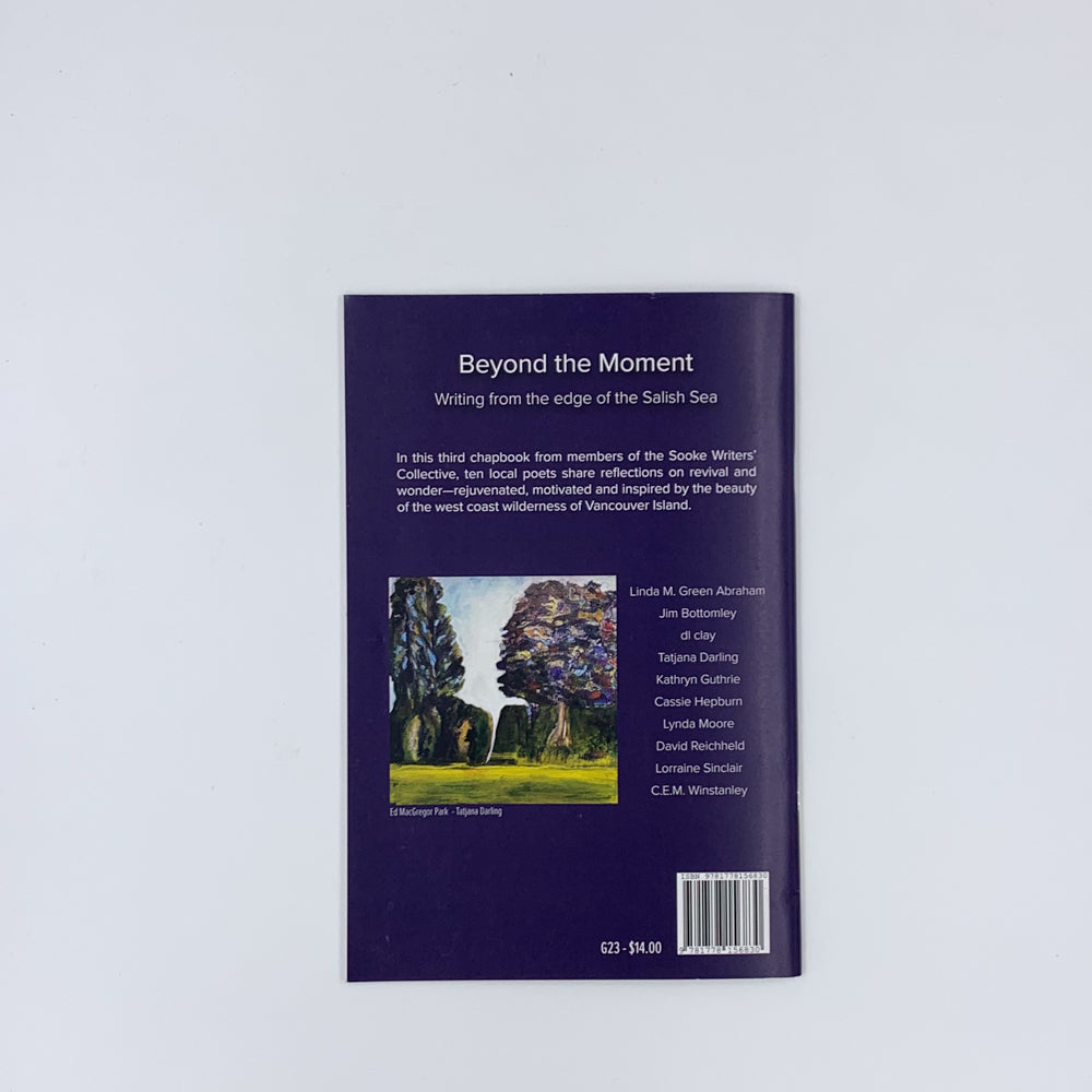 Au-delà de l'instant présent, écrire depuis le bord de la mer des Salish - Sooke Writers' Collective