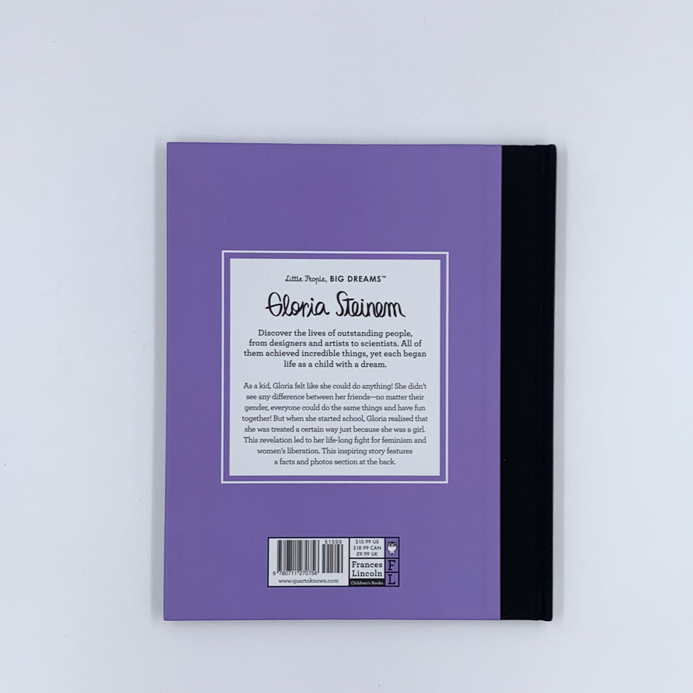 (Little People, BIG DREAMS) Gloria Steinem - Maria Isabel Sanchez Vegara & Lucila Perini