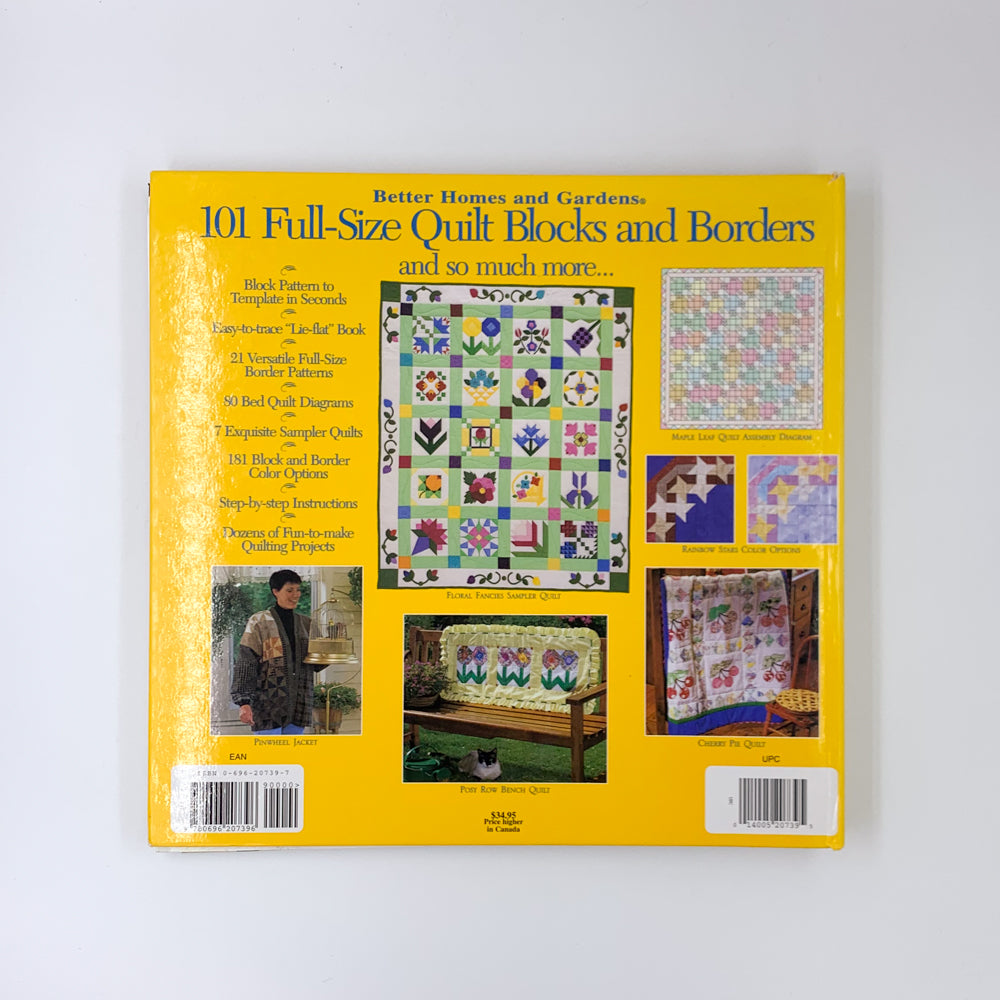 101 blocs et bordures de courtepointe grandeur nature - Better Homes and Gardens