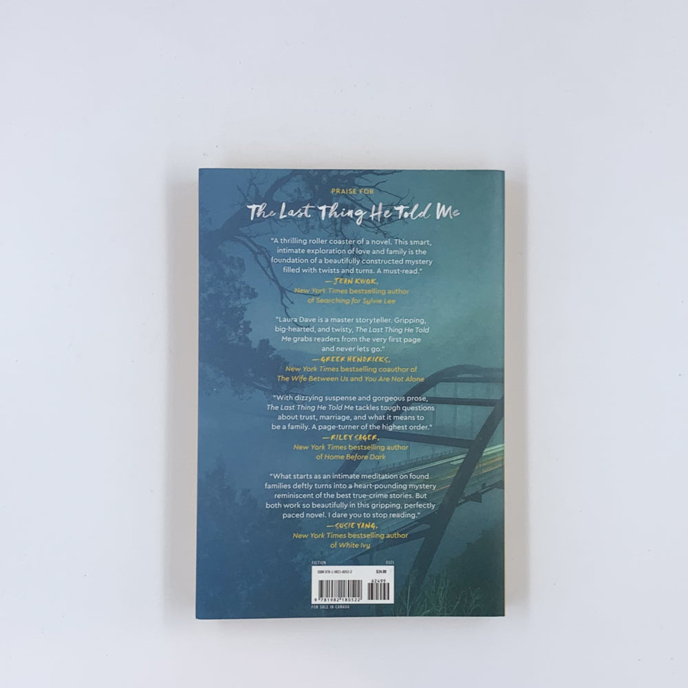 The Last Thing He Told Me - Laura Dave (Paperback)