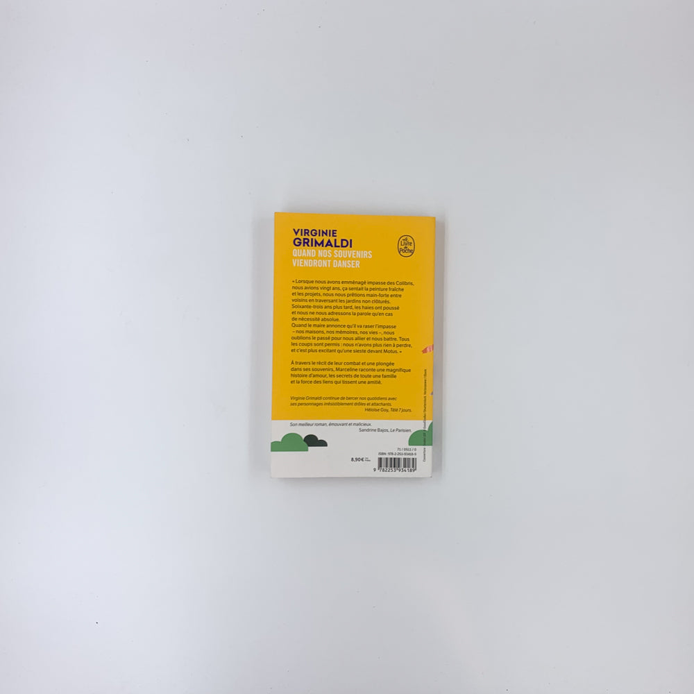 Quand nos souvenirs viendront danser - Virginie Grimaldi