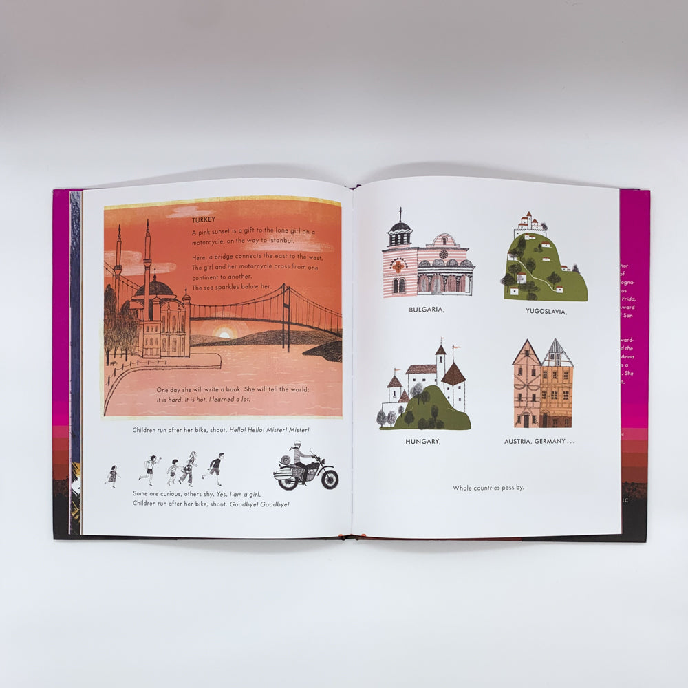 Girl on a Motorcycle - Amy Novesky & Julie Morstad