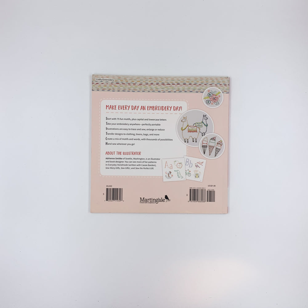 Lunch-Hour Embroidery: 130 Playful Motifs from A to Z - That Patchwork Place