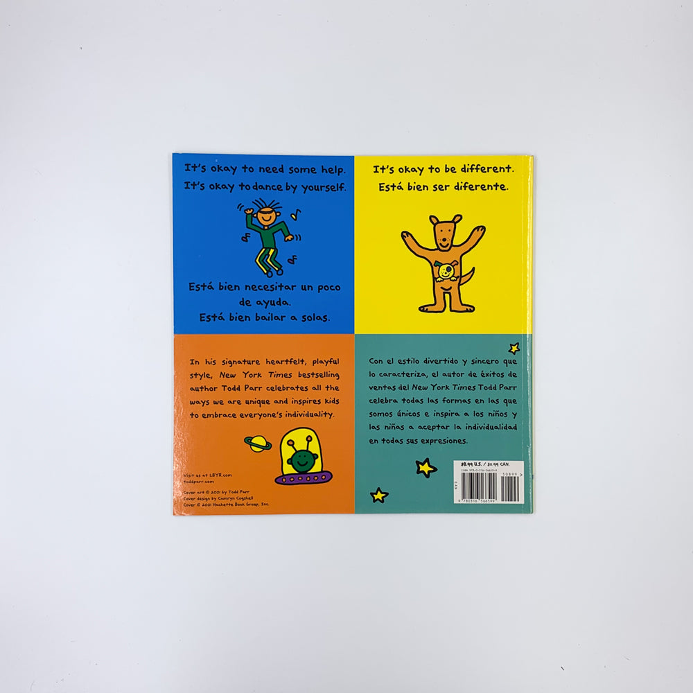It's Okay to Be Different/Está Bien Ser Diferente - Todd Parr (Bilingual)