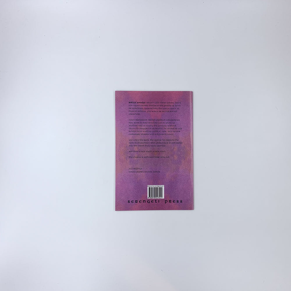 Sonates bibliques - Allan Brown