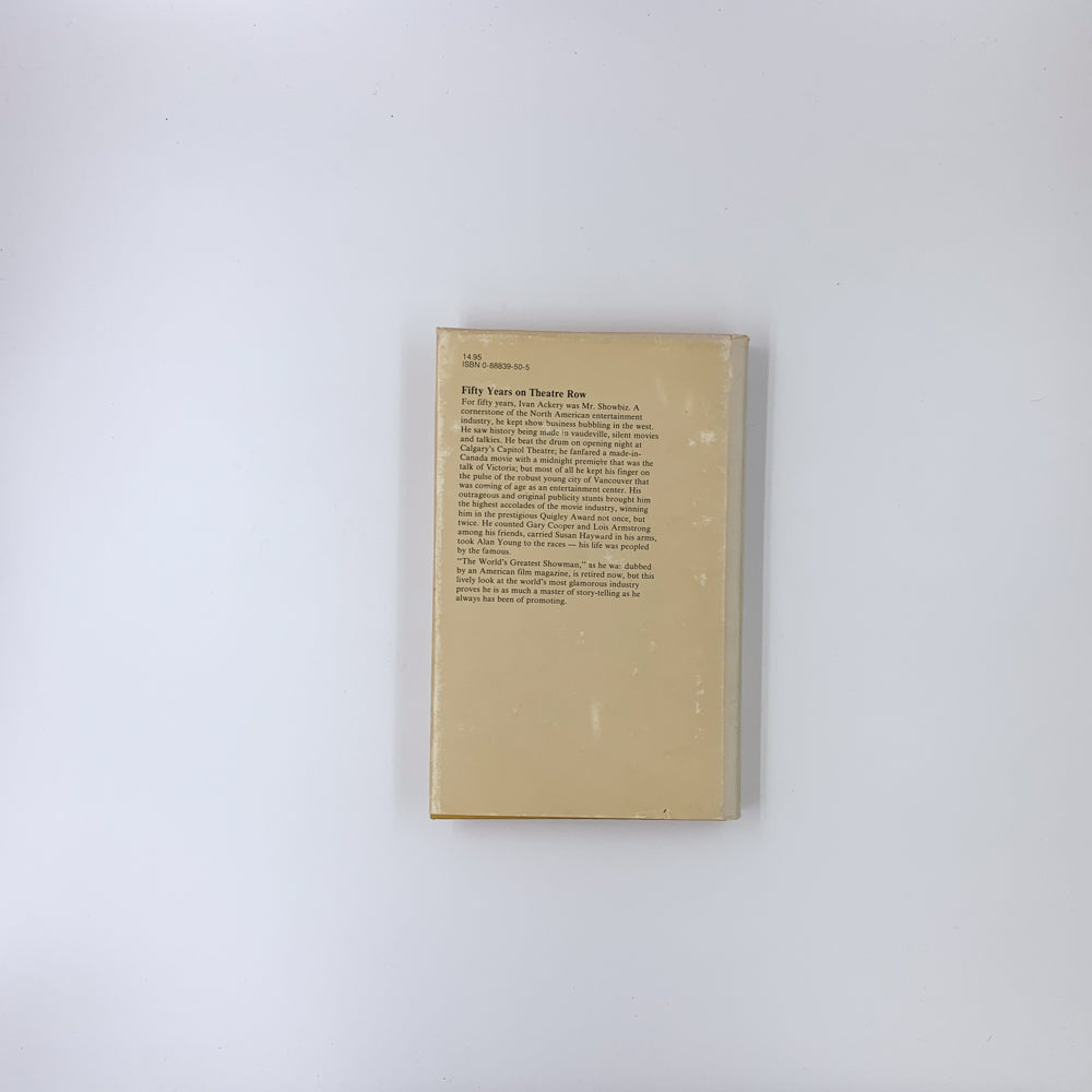 Cinquante ans sur Theatre Row - Ivan Ackery