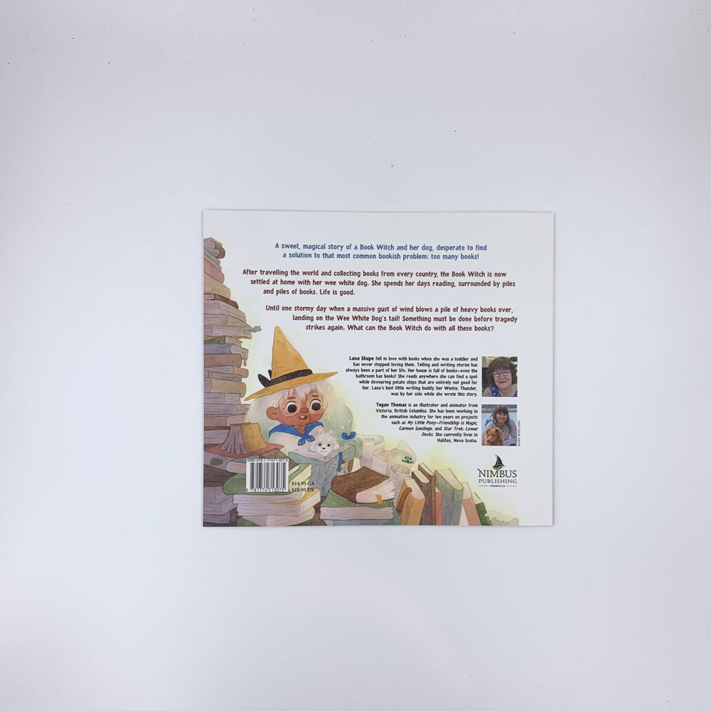 The Book Witch, the Wee White Dog, and the Little Free Library - Lana Shupe & Tegan Thomas