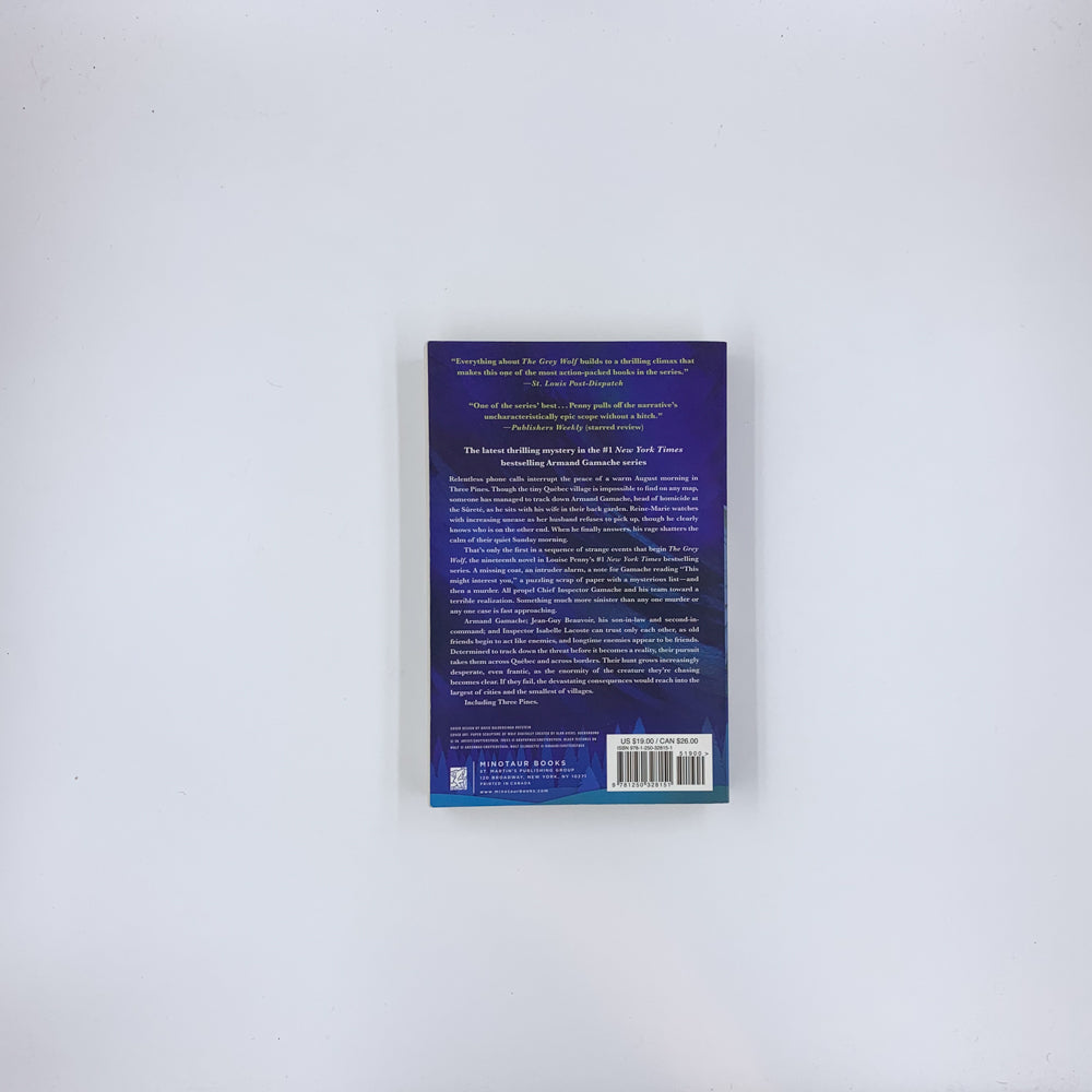 (Chief Inspector Armand Gamache #19) The Grey Wolf - Louise Penny (paperback)