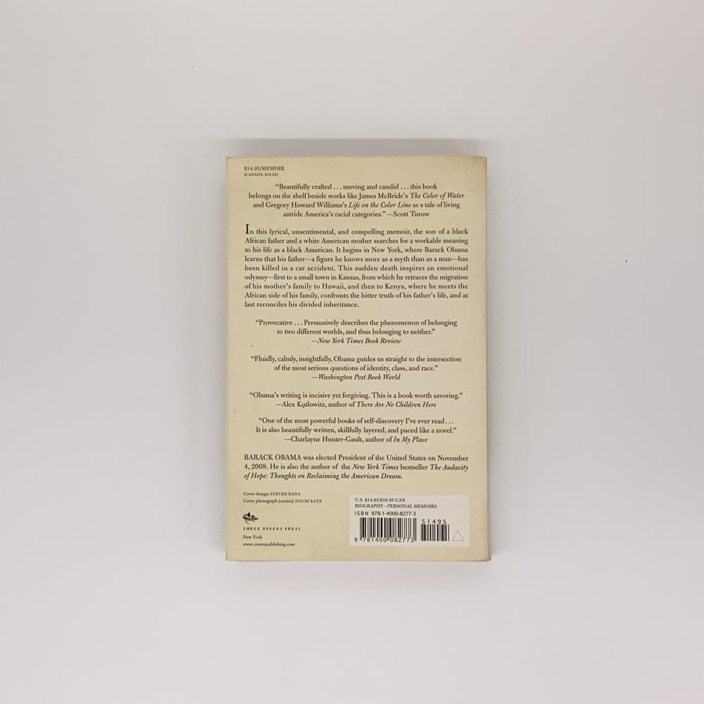 Les rêves de mon père : une histoire de race et d’héritage – Barack Obama