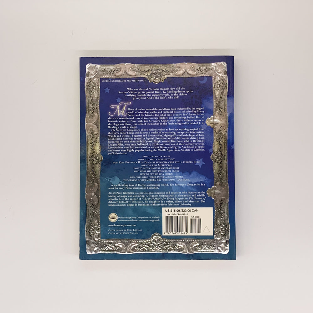 The Sorcerer's Companion: A Guide to the Magical World of Harry Potter - A. Z. Kronzek & E. Kronzek