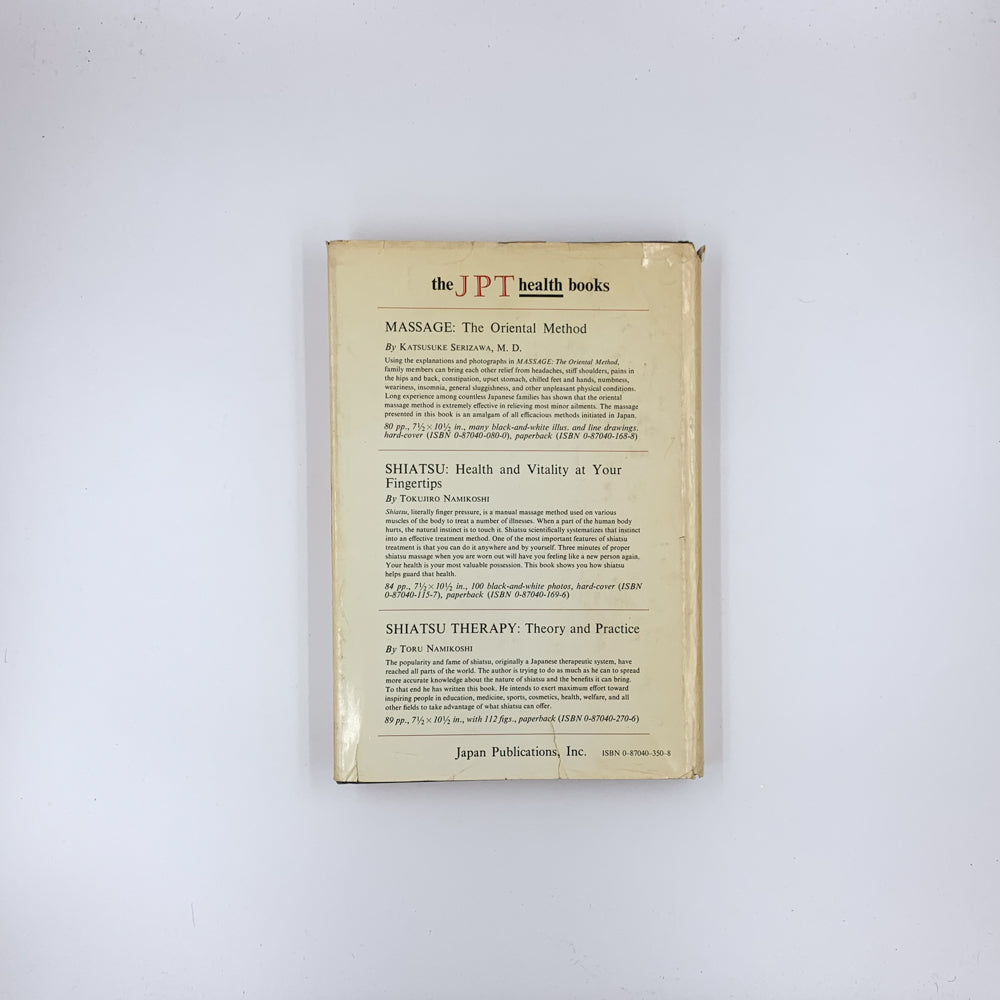 Tsubo: Vital Points for Oriental Therapy - Katsusuke Serizawa