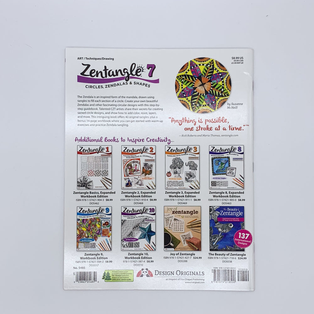 Zentangle 7, Circles, Zendalas & Shapes - Suzanne McNeill