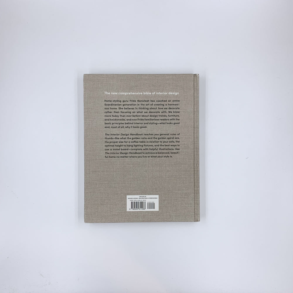 The Interior Design Handbook: Furnish, Decorate, and Style Your Space - Frida Ramstedt