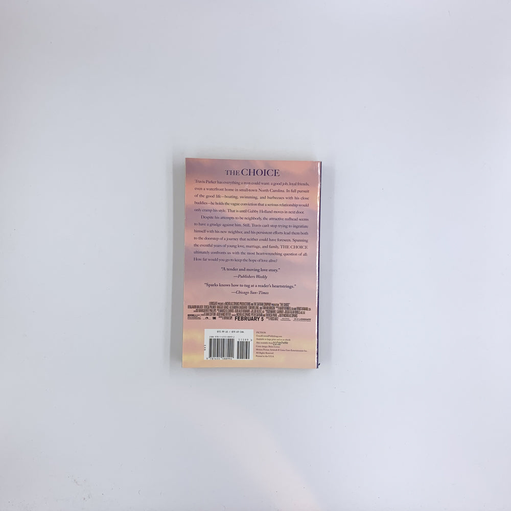 The Choice - Nicholas Sparks (Media tie-in edition)