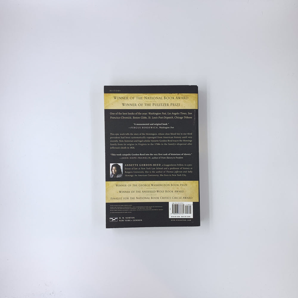 The Hemingses of Monticello: An American Family - Annette Gordon-Reed