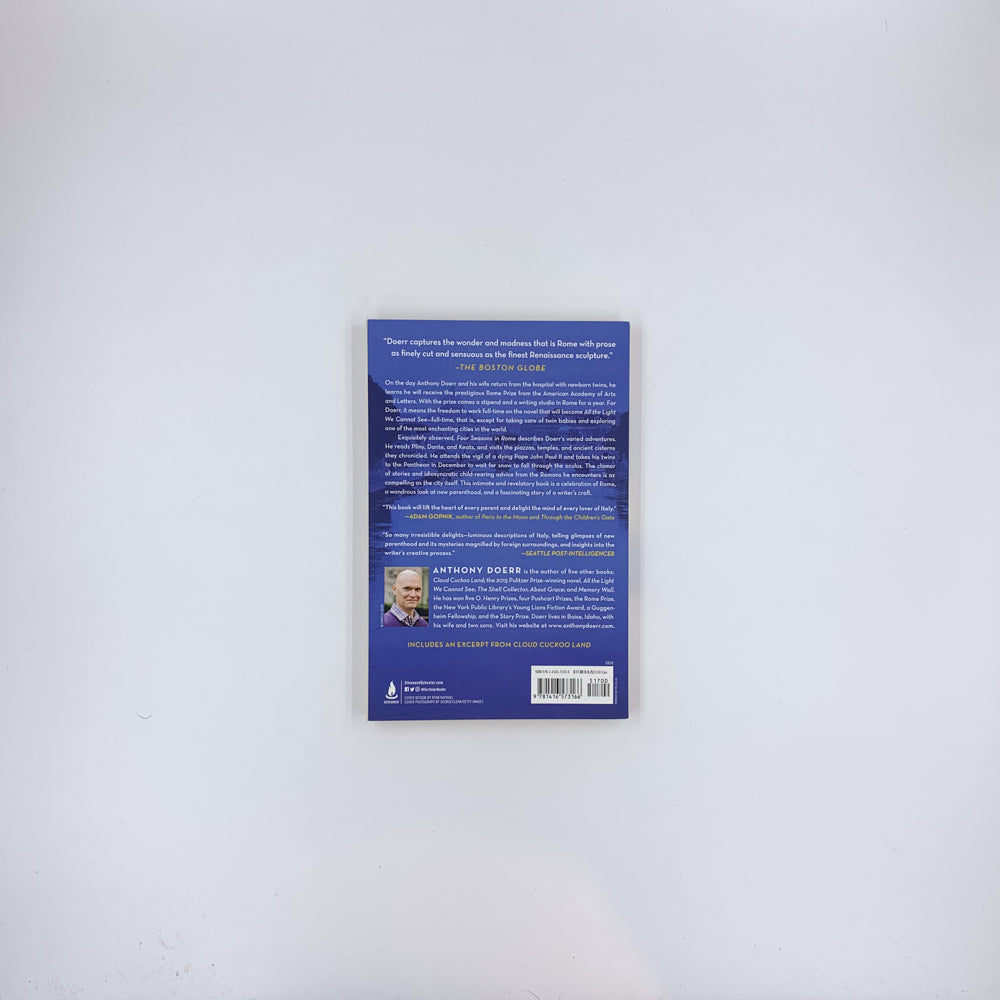 Four Seasons in Rome: On Twins, Insomnia, and the Biggest Funeral in the History of the World - Anthony Doerr