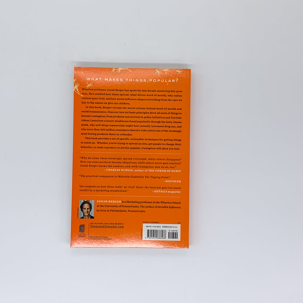 Contagieux : pourquoi les choses se propagent ? - Jonah Berger