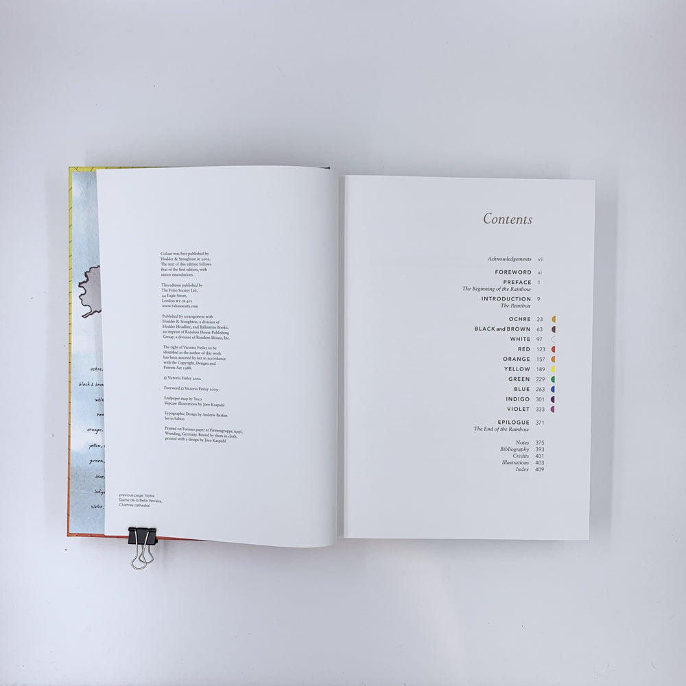 Colour: Travels through the Paintbox - Victoria Finlay (Folio Society)