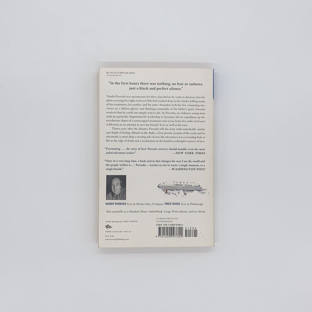 Miracle dans les Andes : 72 jours en montagne et mon long voyage de retour - Nando Parrado et Vince Rause
