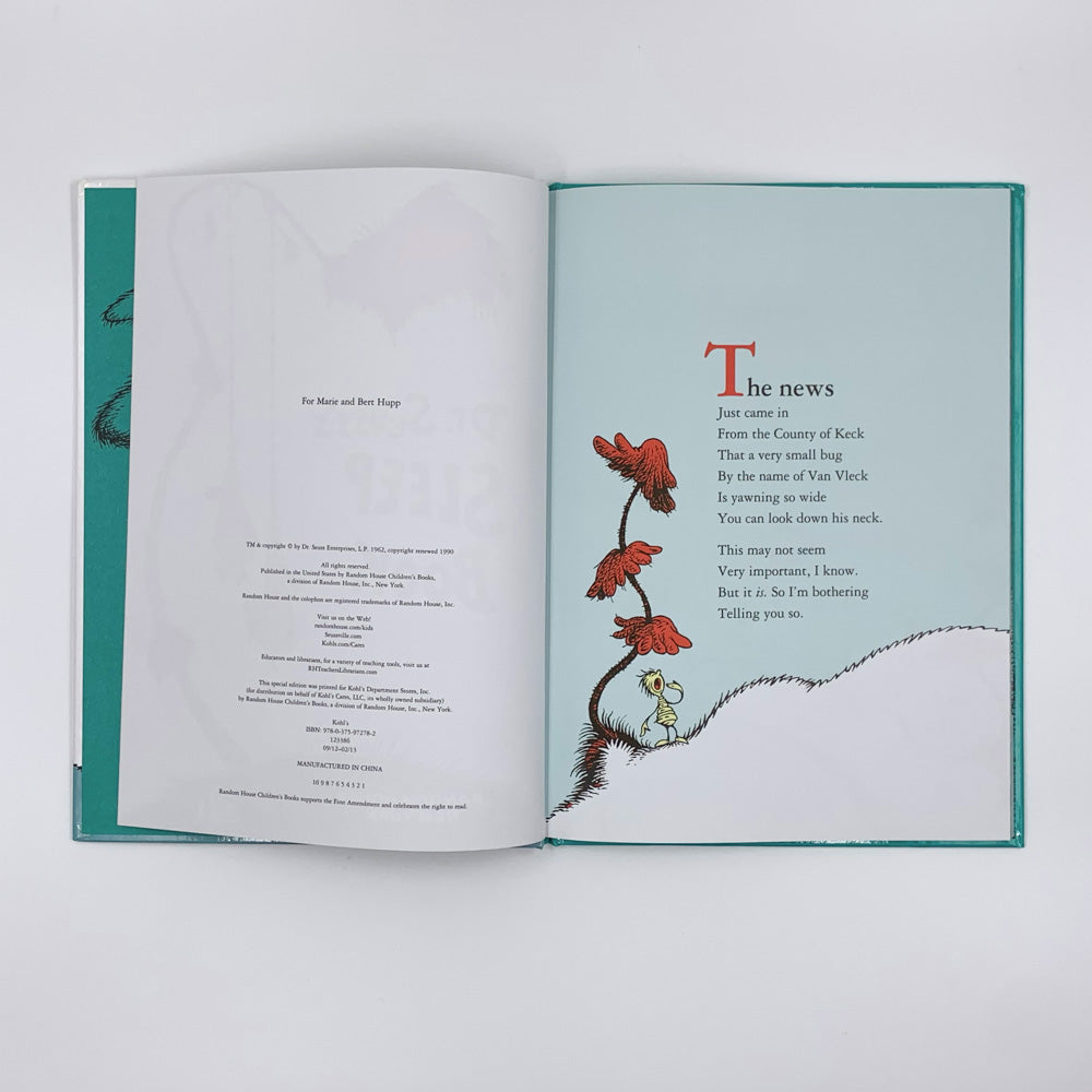 Le carnet de sommeil du Dr Seuss - Dr Seuss