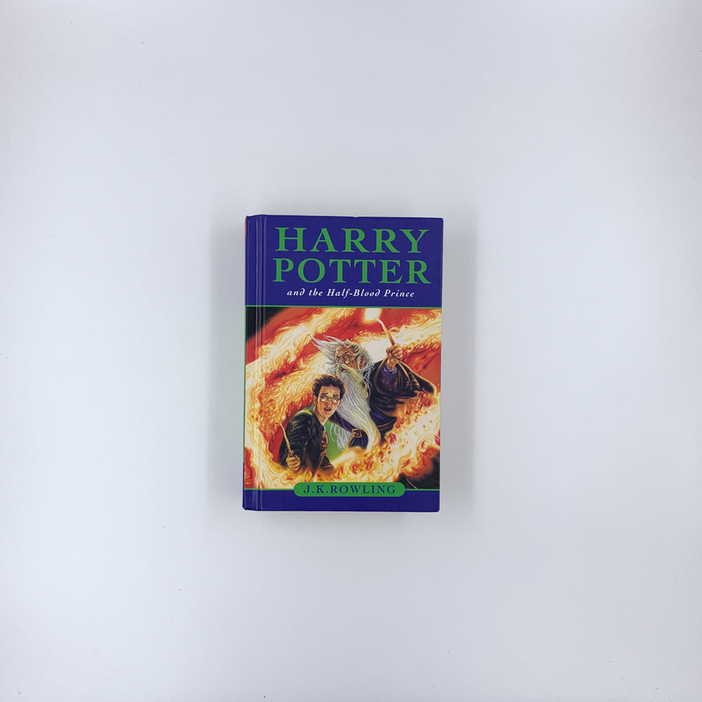 (Harry Potter #6) Harry Potter and the Half-Blood Prince - J.K. Rowling (hardcover)