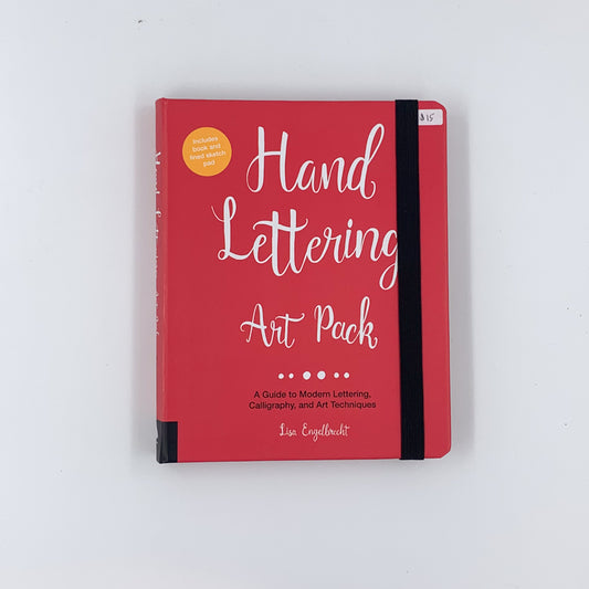 Hand Lettering Art Pack: A Guide to Modern Lettering, Calligraphy, and Art Techniques-Includes book and lined sketch pad - Lisa Engelbrecht