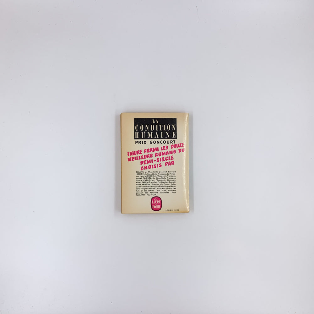 La Condition Humaine - André Malraux