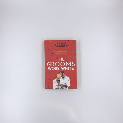 the grooms wore white - Charlie Lyndhurst