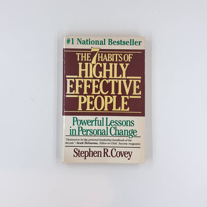 The 7 Habits of Highly Effective People: Powerful Lessons in Personal Change - Stephen R. Covey