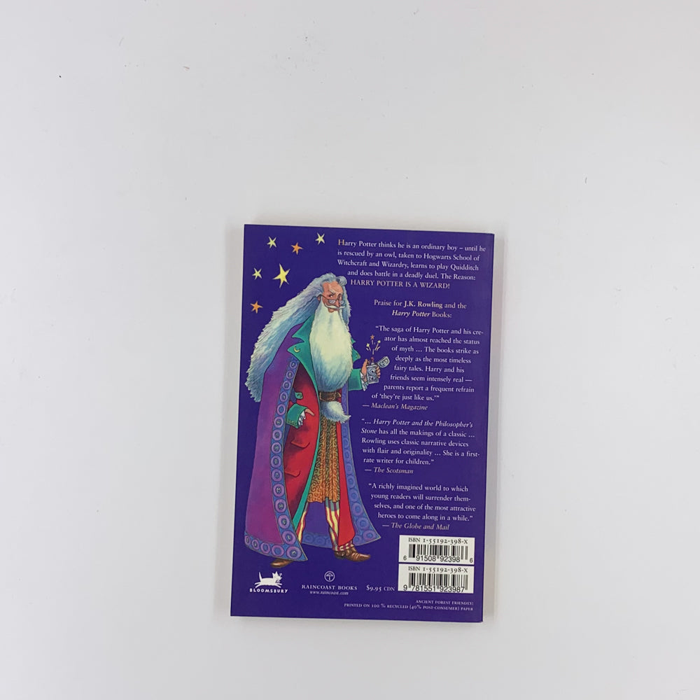 Harry Potter and the Philosopher's Stone - J.K. Rowling (Paperback)