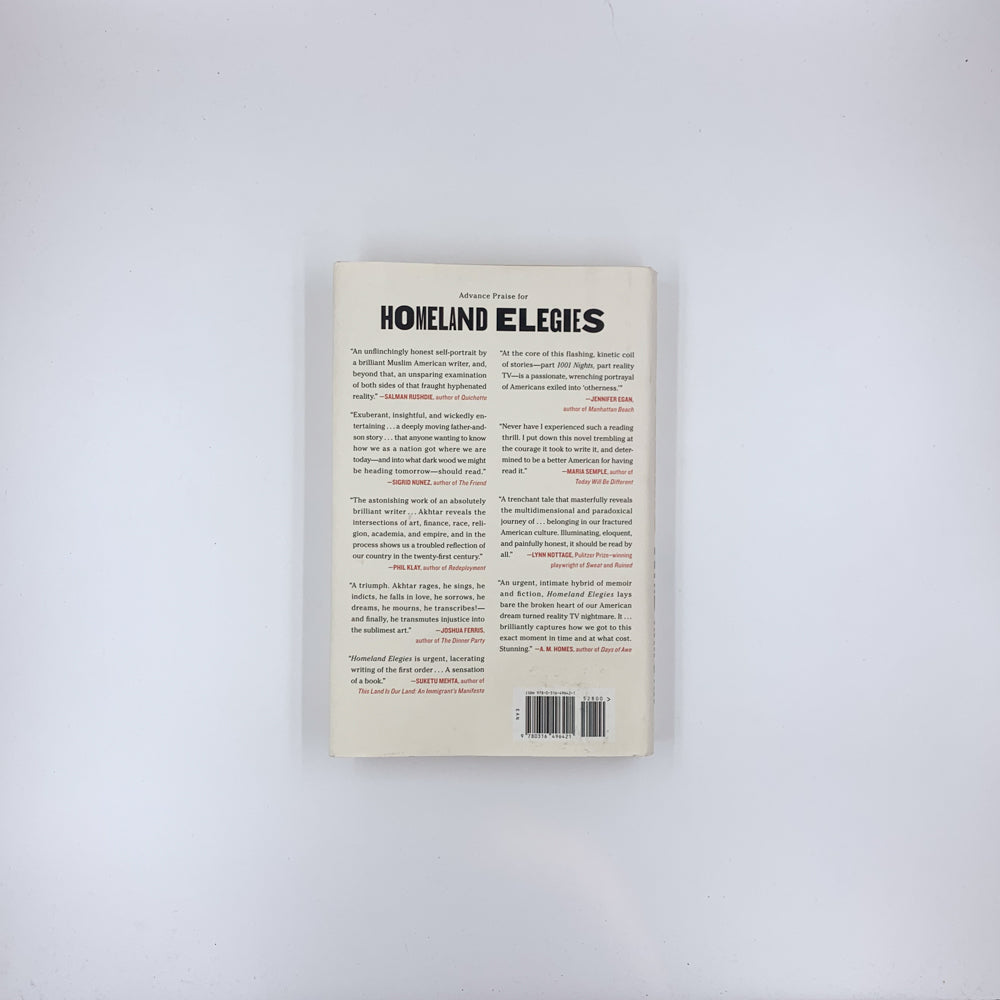 Homeland Elegies - Ayad Akhtar