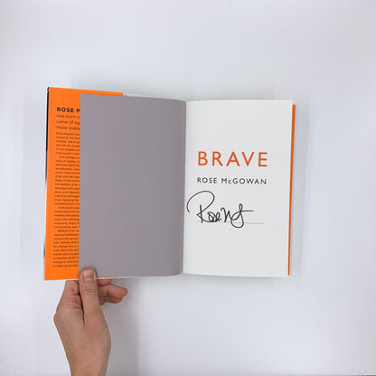 Brave - Rose McGowan (SIGNED)
