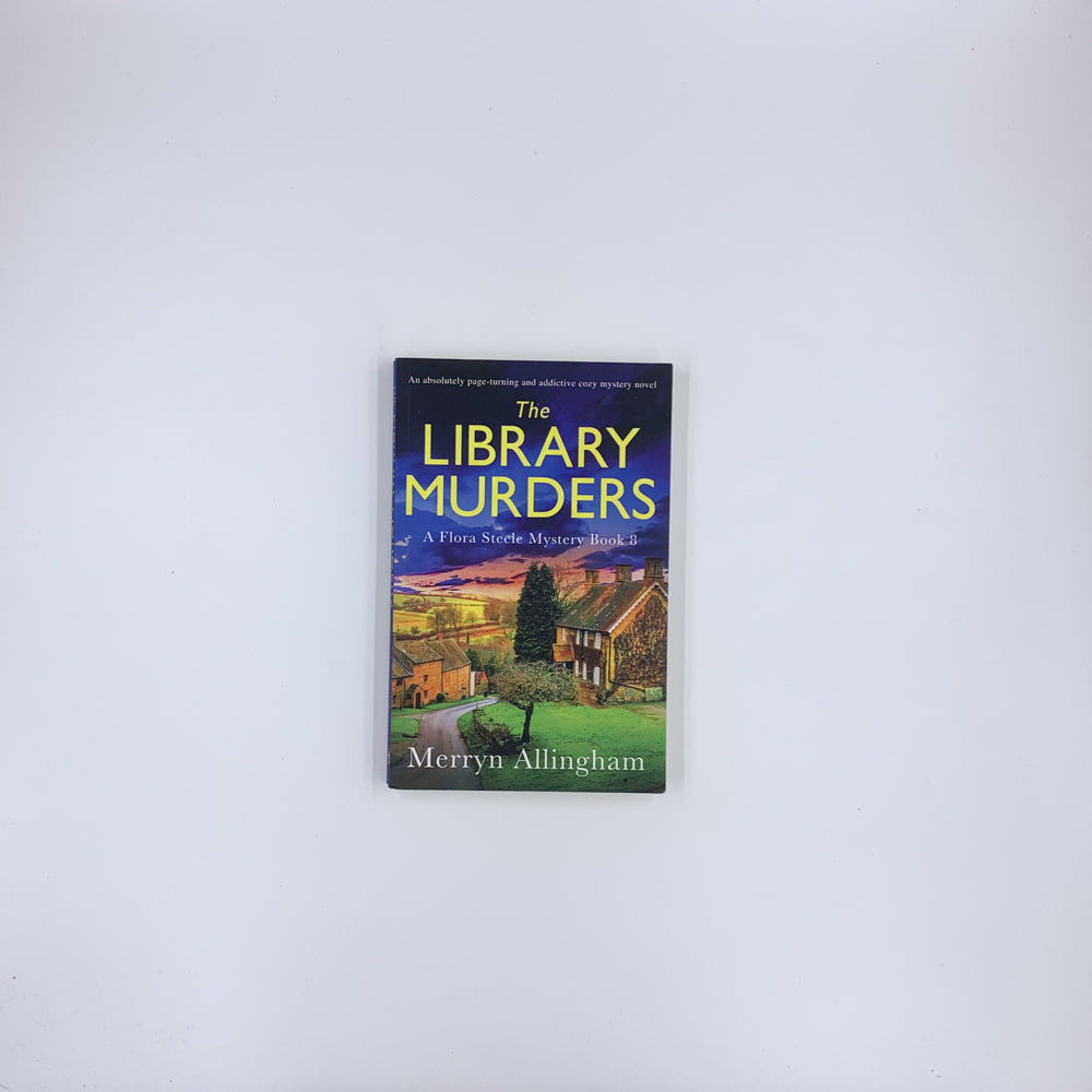 (Flora Steele Mystery #8) The Library Murders - Merryn Allingham