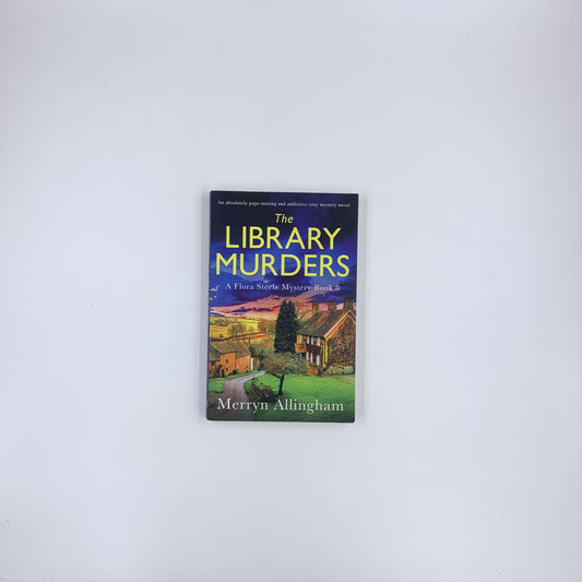 (Flora Steele Mystery #8) The Library Murders - Merryn Allingham