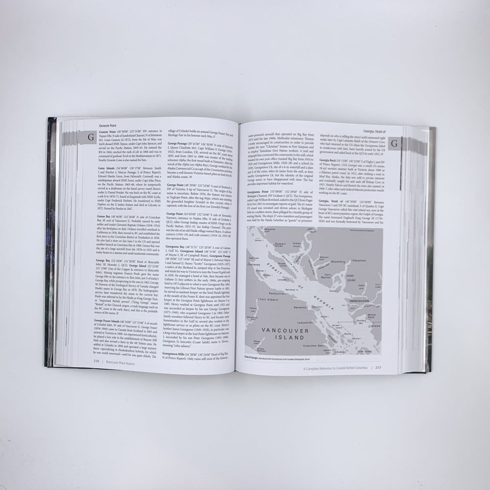 Encyclopedia of Raincoast Place Names: A Complete Reference to Coastal British Columbia - Andrew Scott