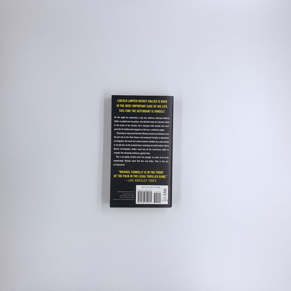 (The Lincoln Lawyer #6) The Law of Innocence - Michael Connelly