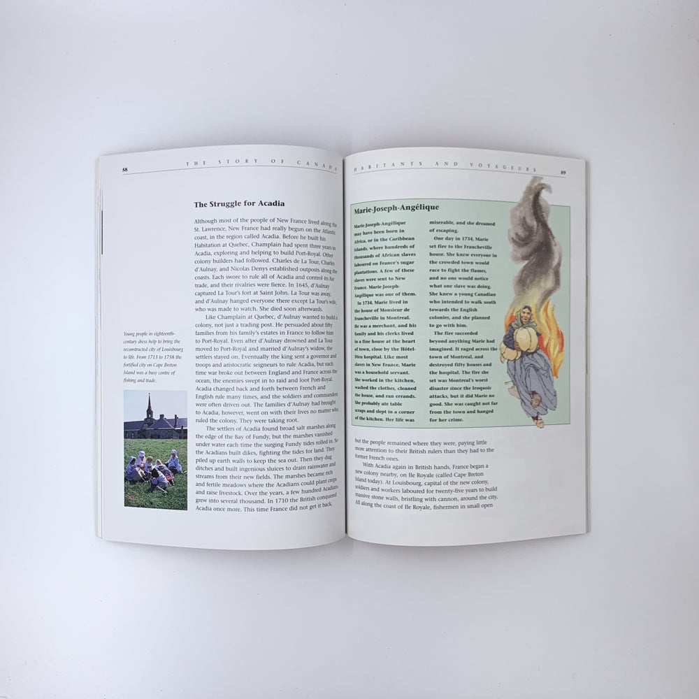 The Story of Canada The Beginning - Janet Lunn, Christopher Moore & Alan Daniel