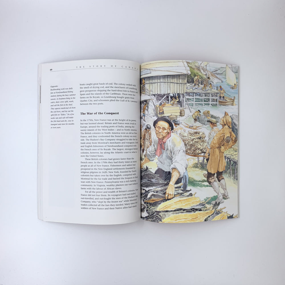 The Story of Canada The Beginning - Janet Lunn, Christopher Moore & Alan Daniel