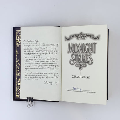 Midnight Strikes - Zeba Shahnaz (SIGNED edition)
