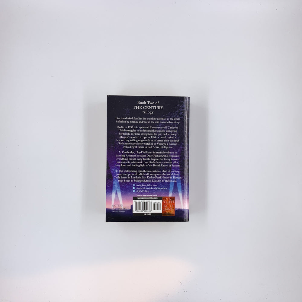 (The Century Trilogy #2) Winter of the World - Ken Follett (UK Edition)