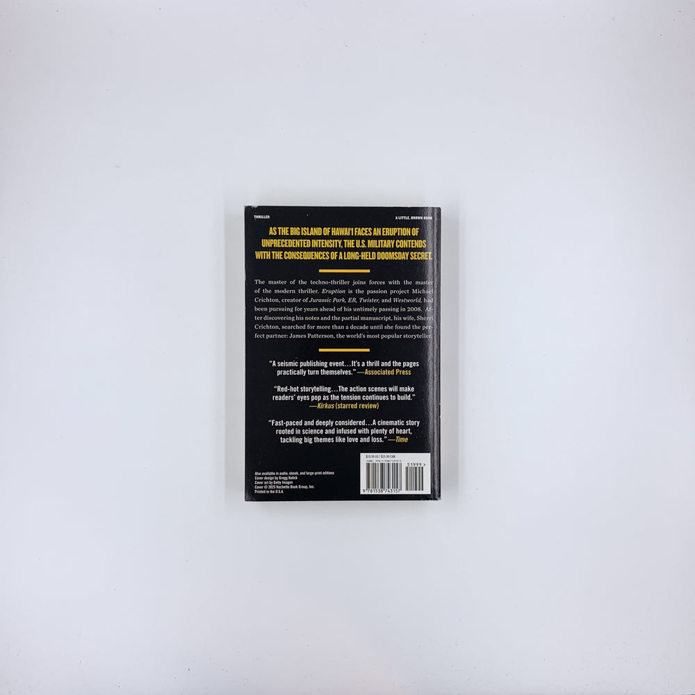 Eruption - Michael Crichton & James Patterson