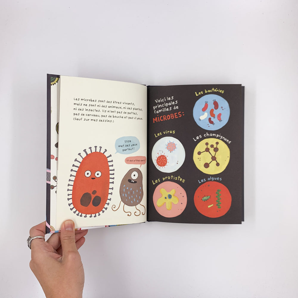 Le Fan club des microbes - Elise Gravel